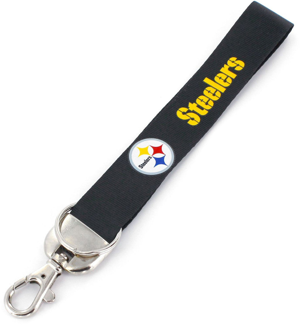 PITTSBURGH STEELERS DELUXE WRISTLET KEYCHAIN