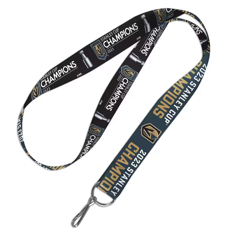 VEGAS GOLDEN KNIGHTS 2023 STANLEY CUP CHAMPIONS 24" LANYARD