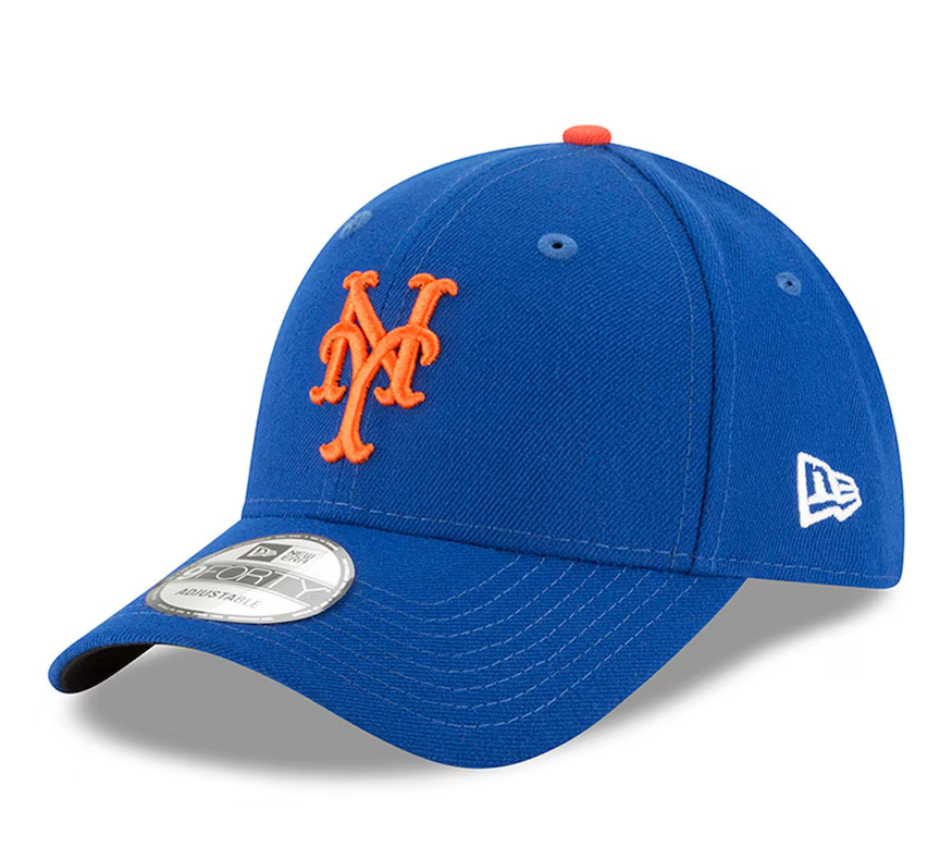 New York Mets New Era 9FORTY Men's League Adjustable Hat - Royal