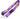 Los Angeles Lakers Hardwood Classic Lanyard - Purple