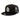 SAN DIEGO PADRES TRUCKER 9FIFTY SNAPBACK HAT BLACK WHITE