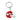 Kansas City Chiefs Helmet Keychain