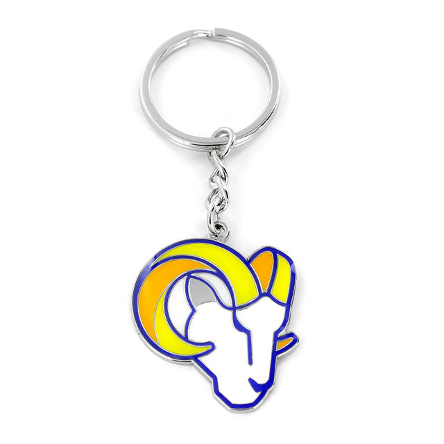 Los Angeles Rams Logo Keychain