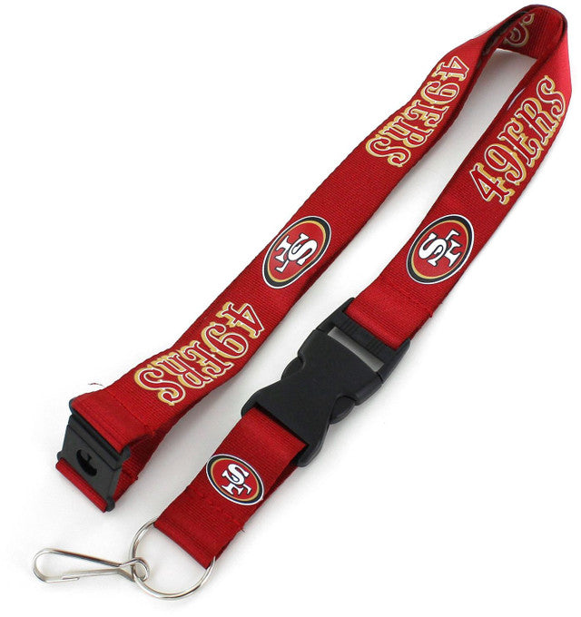 San Francisco 49ers Team Lanyard - Red
