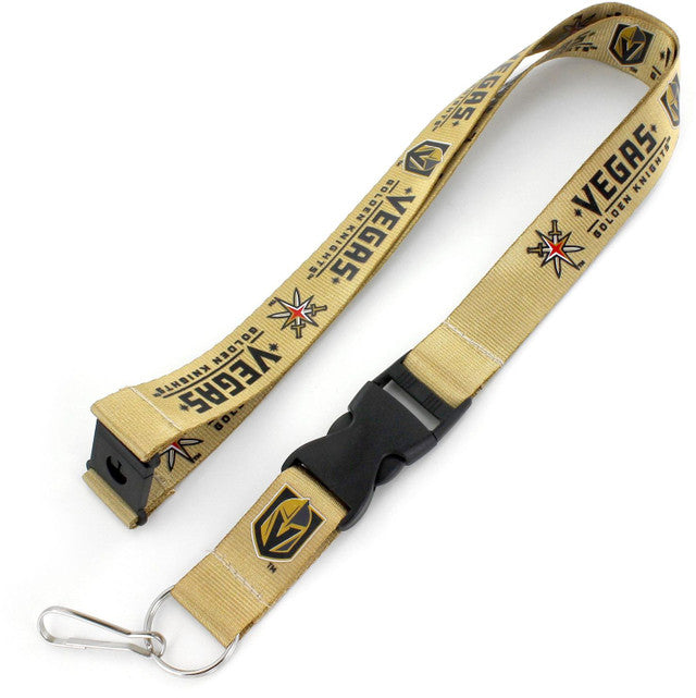Vegas Golden Knights Team Lanyard - Gold