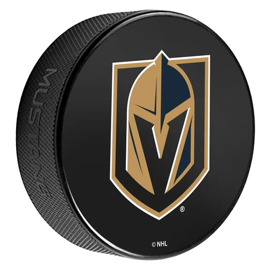 Vegas Golden Knights Puck Printed Primary Logo