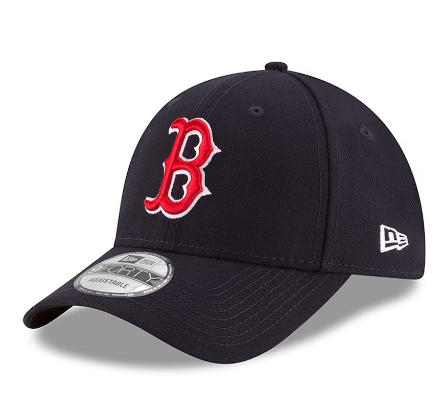 Boston Red Sox New Era Men's League 9Forty Adjustable Hat - Navy