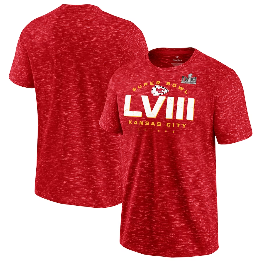 Kansas City Chiefs Super Bowl LVIII Made it T-Shirt - Red ***