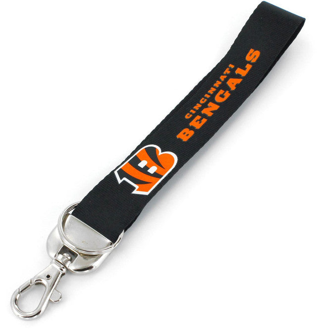CINCINNATI BENGALS DELUXE WRISTLET KEYCHAIN