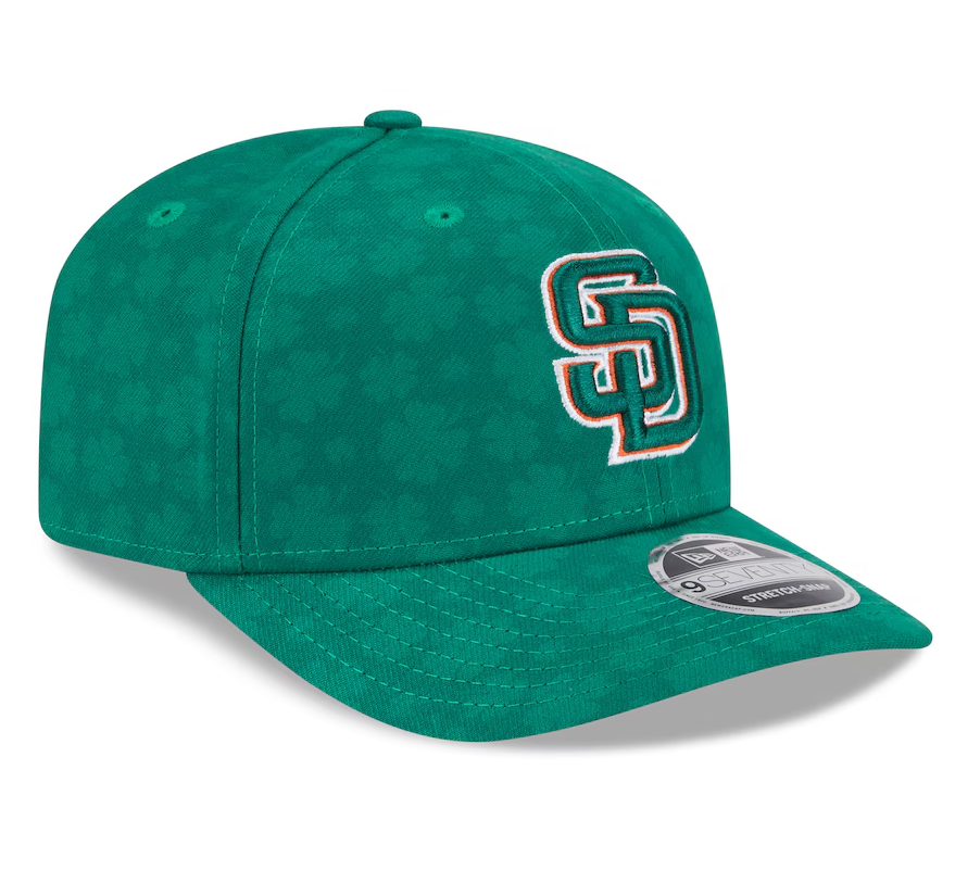 San Diego Padres 2025 St Patrick's Day 9SEVENTY Adjustable Hat