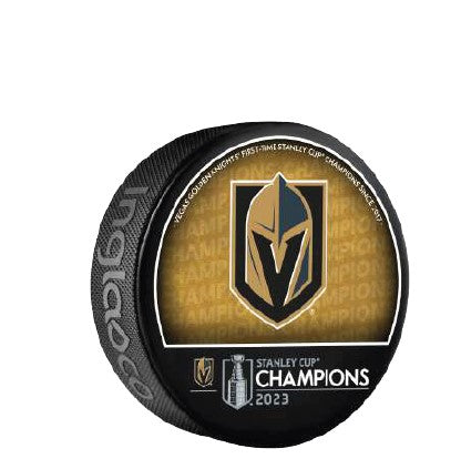 VEGAS GOLDEN KNIGHTS 2023 Stanley Cup CHAMPIONS PUCK