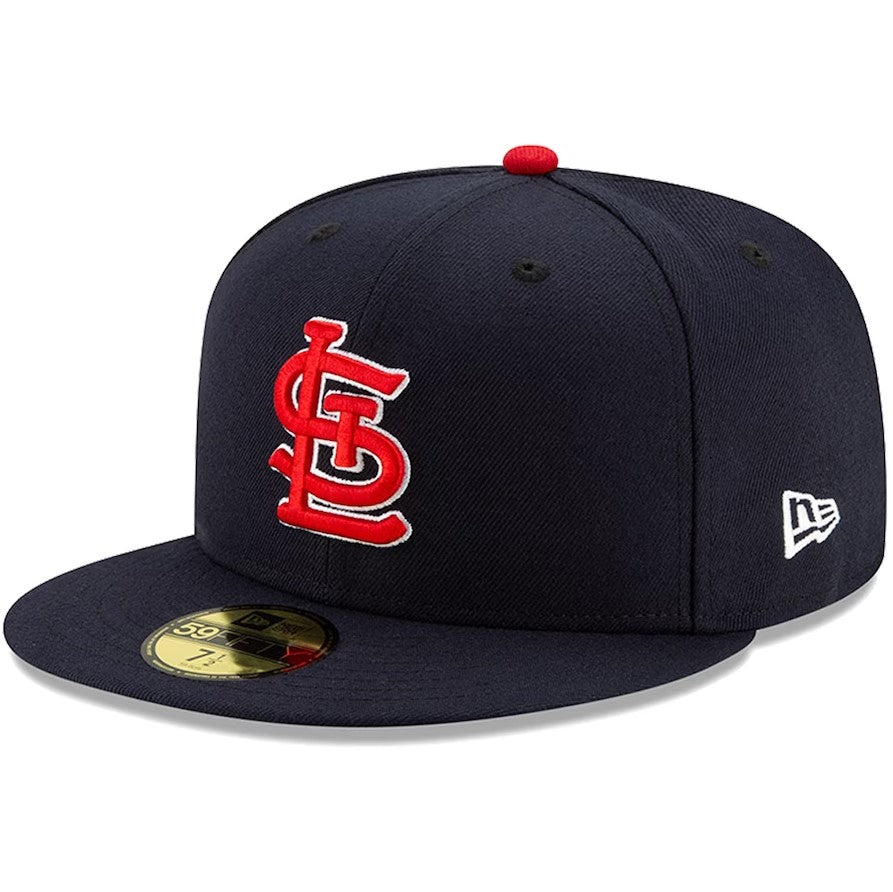 St. Louis Cardinals Navy Alternate Authentic Collection On-Field 59FIFTY Fitted Hat