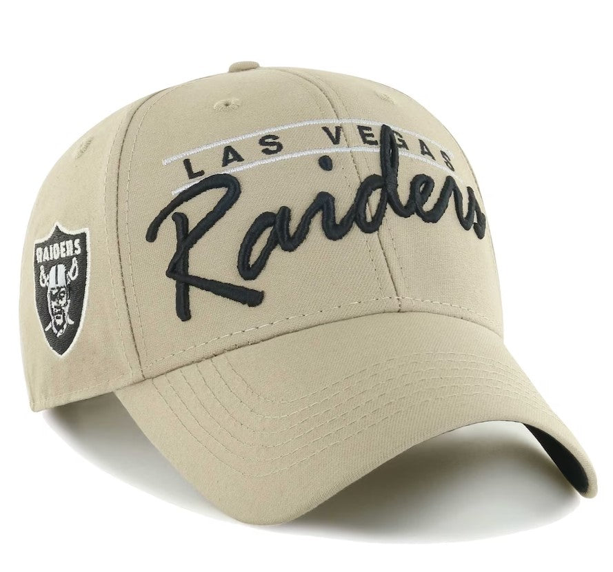 Las Vegas Raiders '47 Atwood MVP Adjustable Hat - Khaki