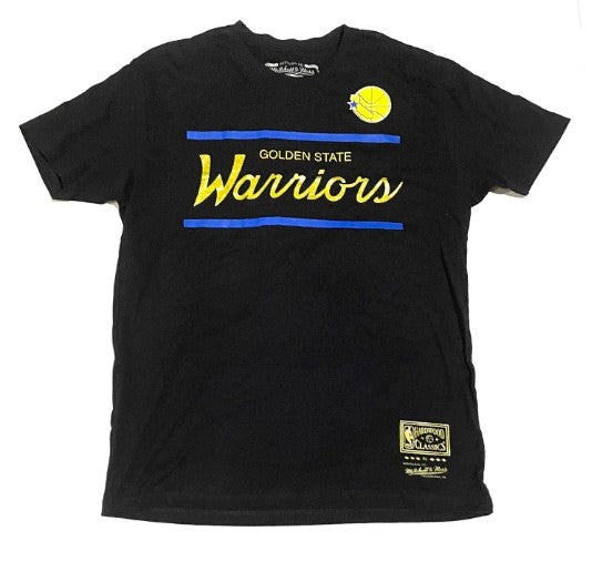 Golden State Warriors Gold Script T-Shirt NBA