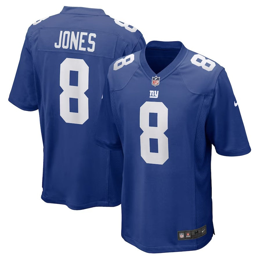 Men's New York Giants Daniel Jones Nike Royal Game Jersey ***