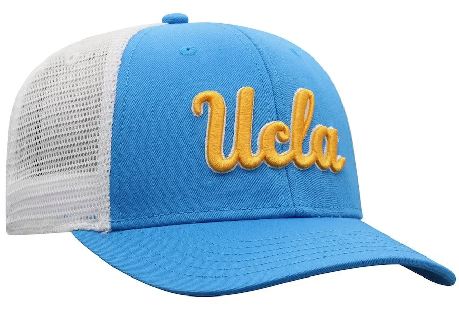 UCLA Bruins Top of the World Trucker Snapback Hat - Light Blue/White