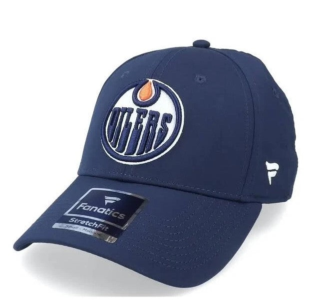 Edmonton Oilers Men’s Primary Logo Stretch Fit Hat