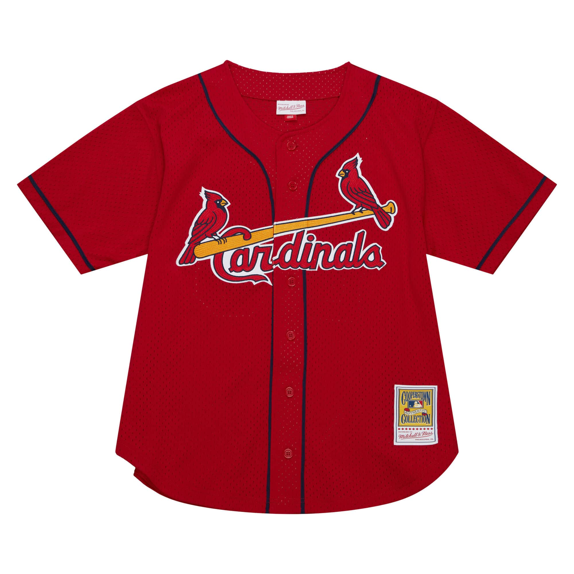 St. Louis Cardinals Men's Mark Mcgwire Mitchell & Ness Mesh Batting Practice Jersey