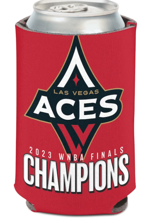 Las Vegas Aces 2023 WNBA Finals Champions 12oz. Can Cooler