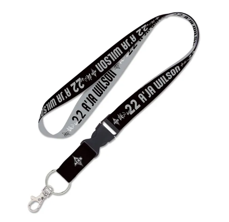 Las Vegas Aces Lanyard w/detachable buckle 1" A'ja Wilson