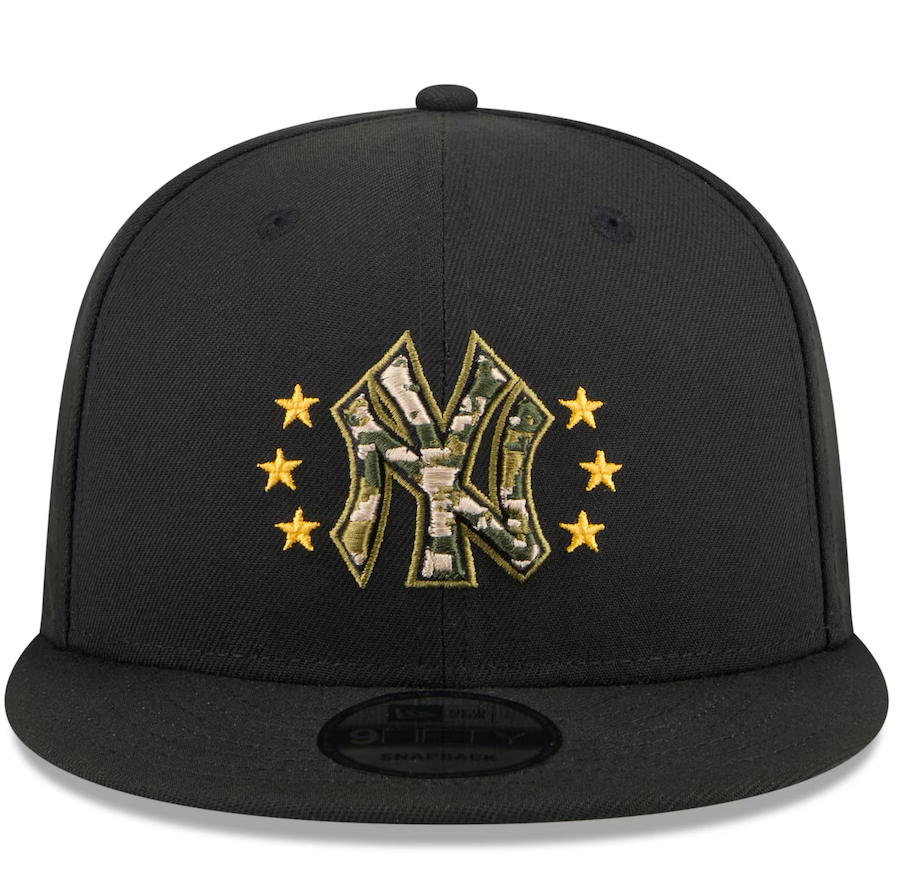 New York Yankees New Era 9FIFTY 2024 Armed Forces Day Black