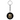 Vegas Golden Knights Mini Hockey Puck Keychain