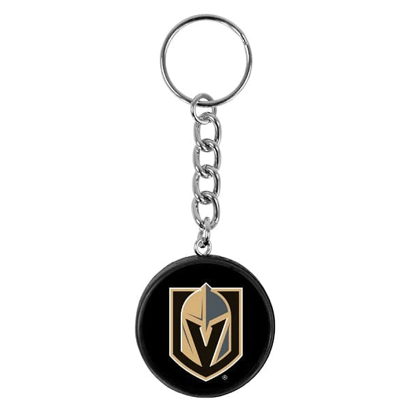 Vegas Golden Knights Mini Hockey Puck Keychain
