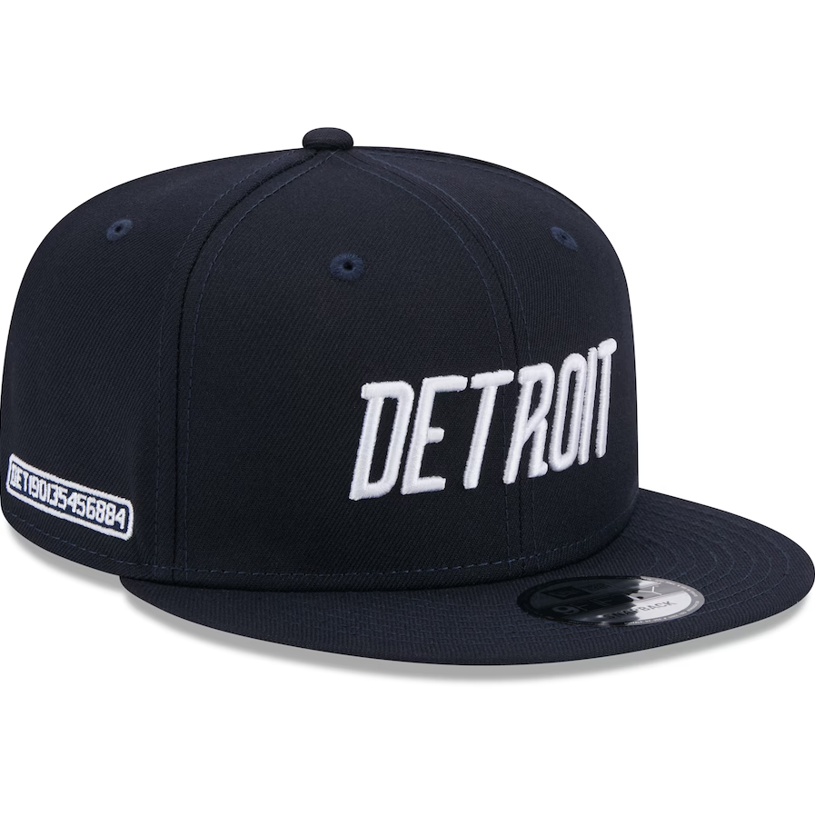 Men's Detroit Tigers New Era Navy 2024 City Connect 9FIFTY Snapback Hat