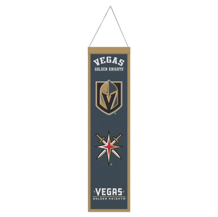 Vegas Golden Knights Evolution 8" x 32" Wool Banner