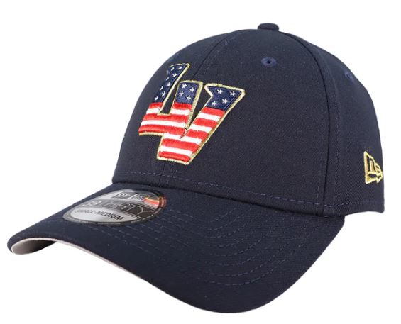 Las Vegas Aviators 2023 July 4th Navy 39THIRTY Stretch Fit Hat