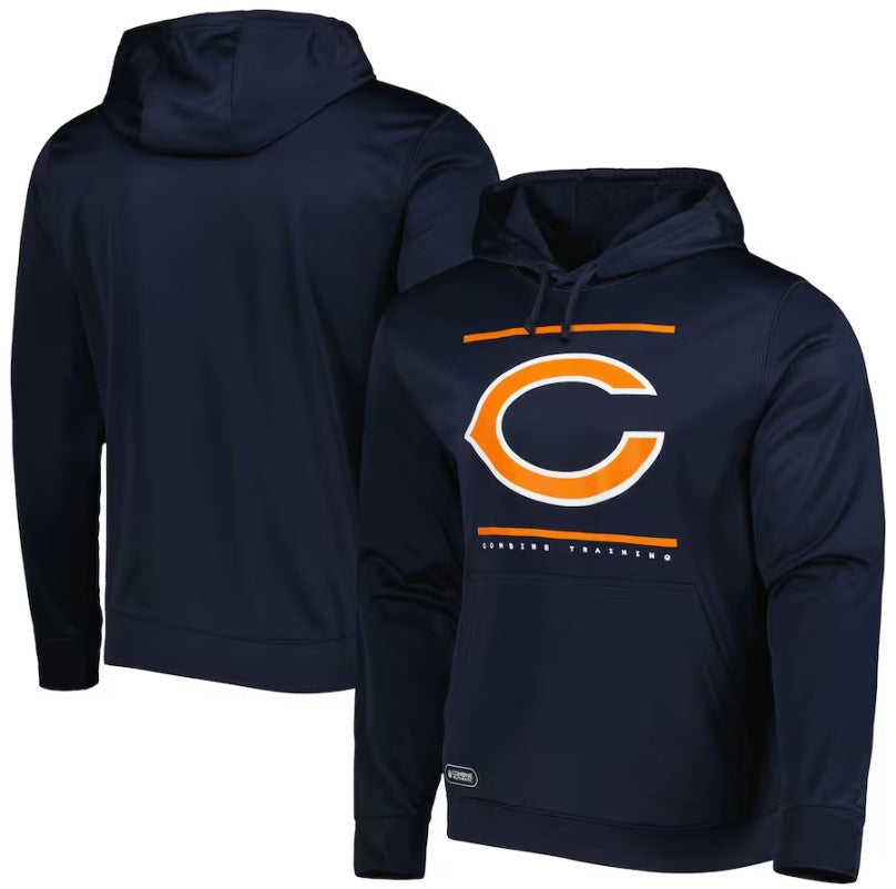 chicago bears nike sideline hoodie