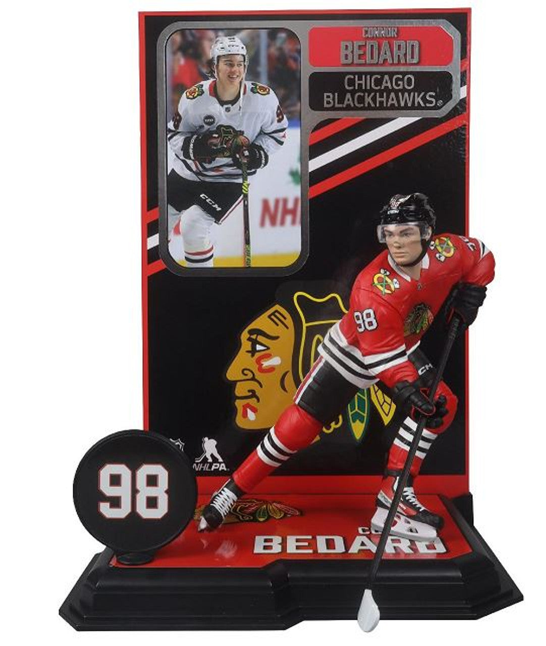 Connor Bedard (Chicago Blackhawks) NHL 7" Figure McFarlane's SportsPicks