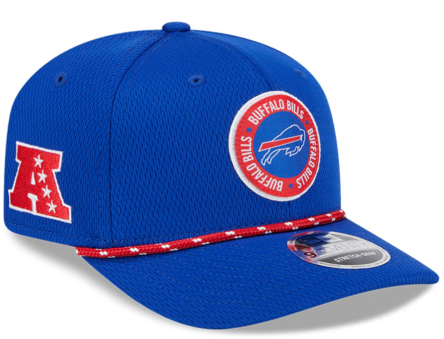 Buffalo Bills New Era 2024 Sideline 9SEVENTY Stretch-Snap Hat - Royal