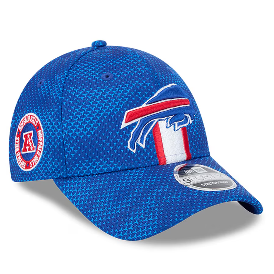 Buffalo Bills New Era 2024 Sideline 9FORTY Stretch-Snap Hat - Royal
