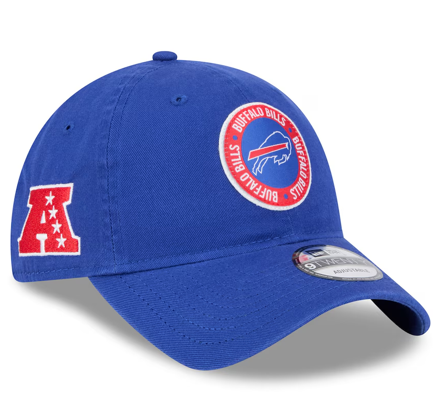 Buffalo Bills New Era Royal 2024 Sideline 9TWENTY Adjustable Hat