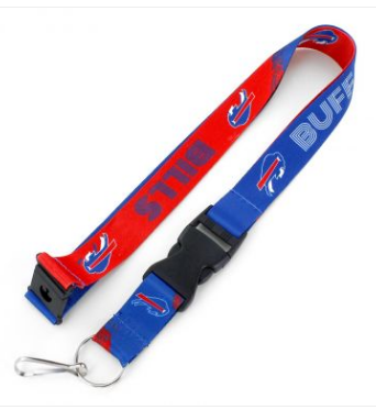 Buffalo Bills Cross Fade Lanyard