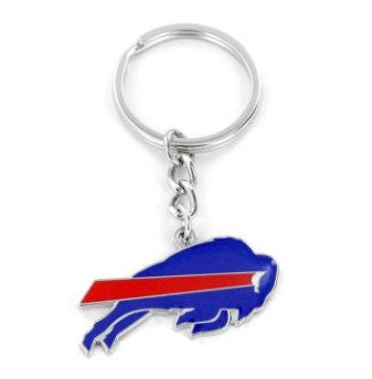 Buffalo Bills Navy/Red Logo Keychain