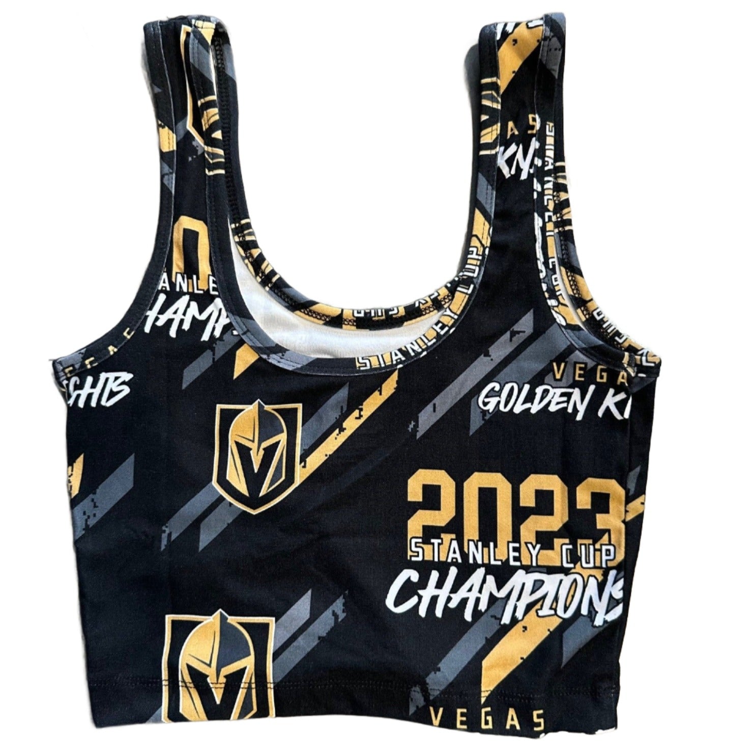 Vegas Golden Knights 2023 Stanley Cup Champions Sports Bra