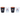 Denver Broncos Four-Pack Shot Glass Set