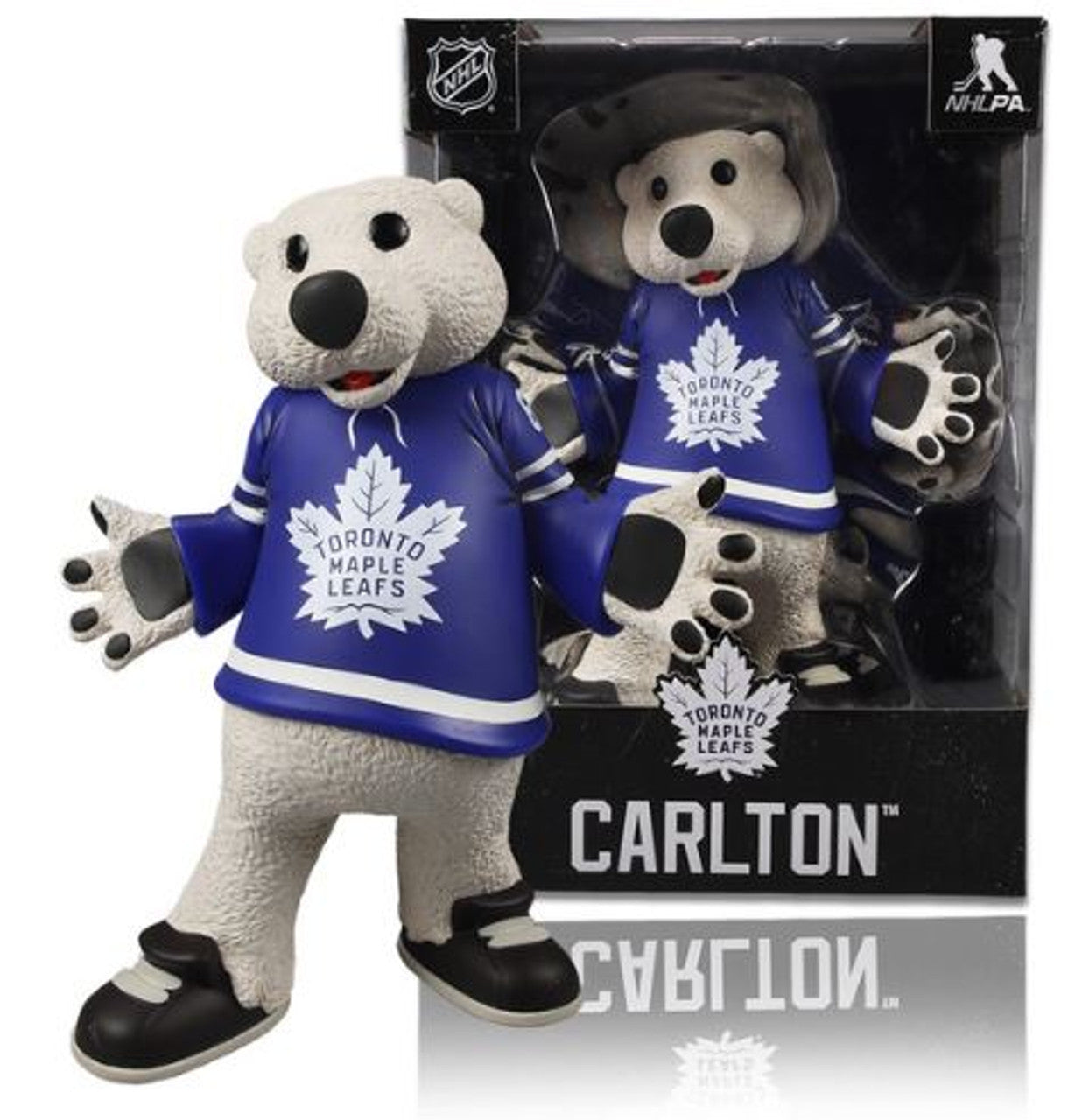 Carlton The Bear (Toronto Maple Leafs) NHL 8" Vinyl Mascot Figure
