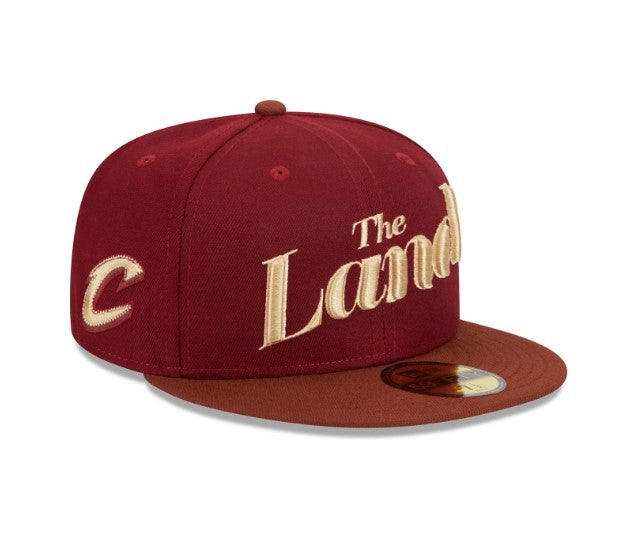 Cleveland Cavaliers 2023 City Edition 9Fifty Snapback Hat - Maroon