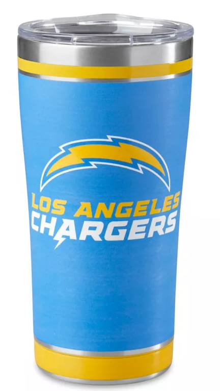 Los Angeles Chargers Touchdown 20 oz. Stainless Steel Tumbler