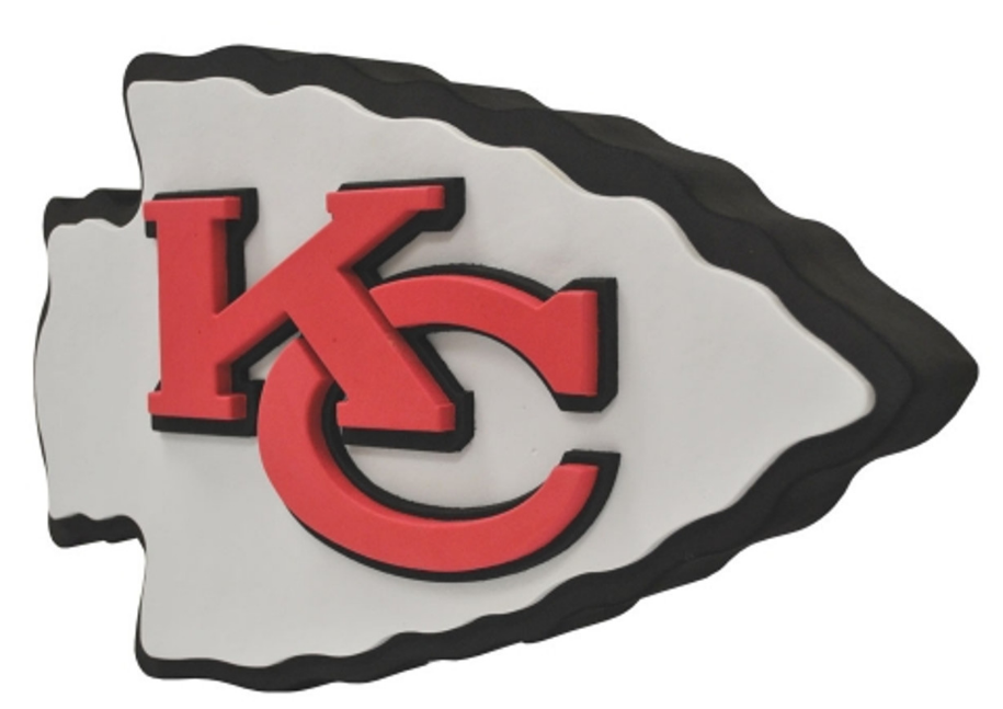 Kc Chiefs Sign Kansas City Chiefs 3D Foam Wall Sign – Sports Town USA