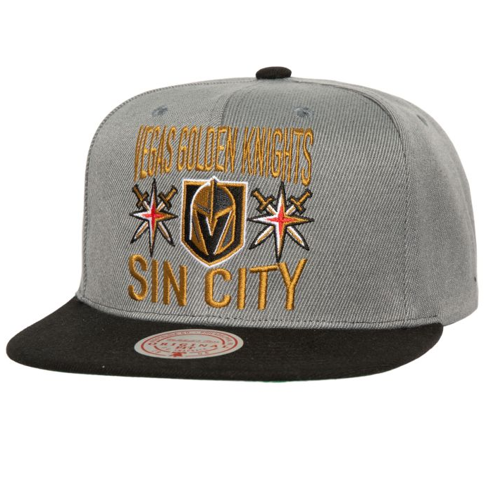 Vegas Golden Knights Mitchell & Ness City Love Snapback Hat