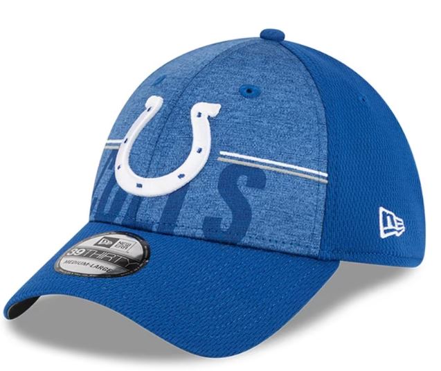 Indianapolis Colts New Era 39THIRTY Training Camp 2023 Stretch Fit