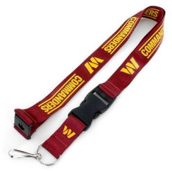 Washington Commanders Team Lanyard - Red