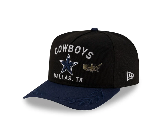 Dallas Cowboys 2025 Draft New Era 59FIFTY Fitted Hat w/ Collectible Pin