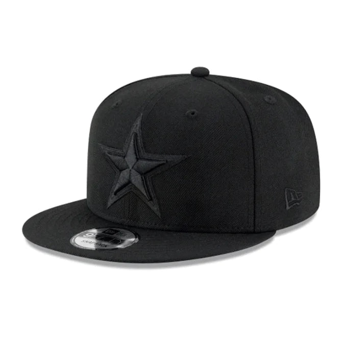 Dallas Cowboys NFL Black on Black 9Fifty Snapback