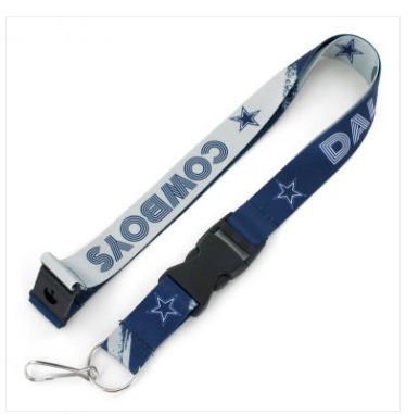 Dallas Cowboys Cross Fade Lanyard