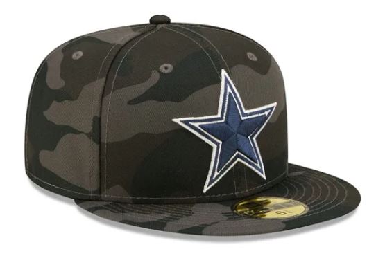 Dallas Cowboys Camo Fitted Hat